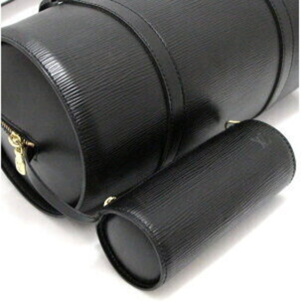 Louis Vuitton Soufflot handbag Epi leather black - Picture 6 of 6